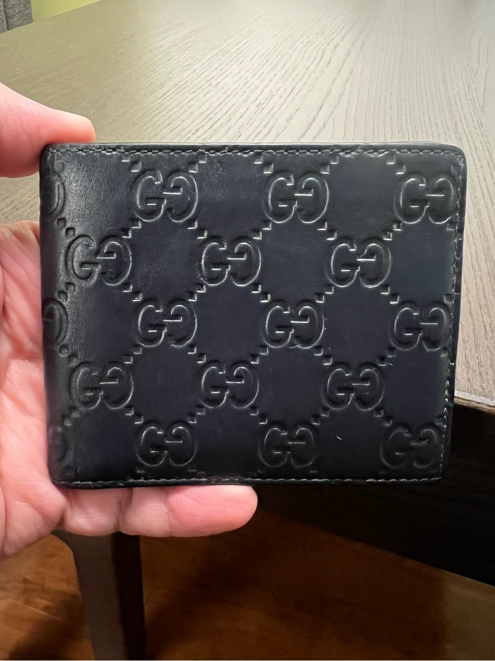 GG Leather Wallet